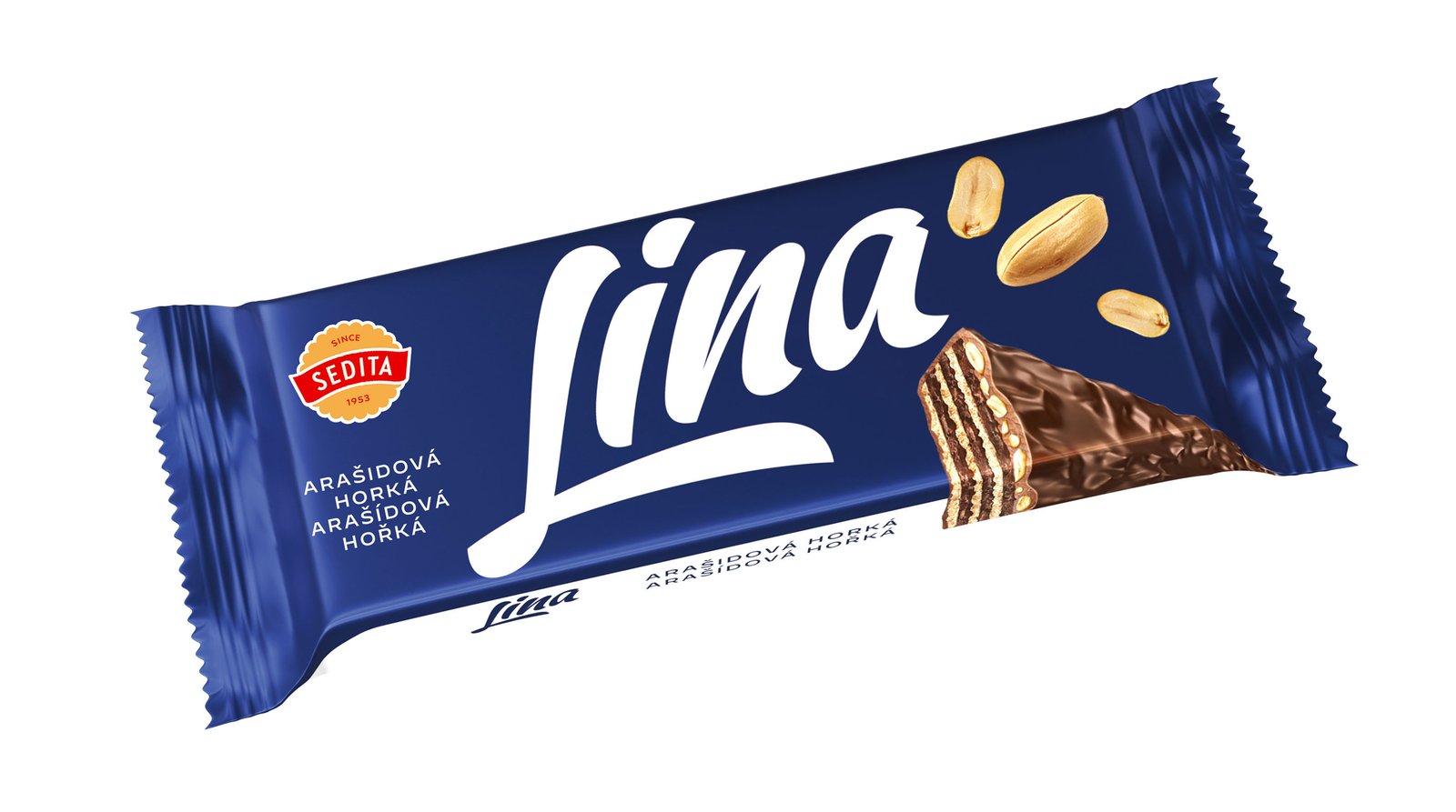 LINA DARK a traditional layered wafer bar